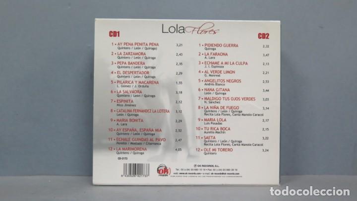 CDs de m&uacute;sica: 2 CD. LOLA FLORES - Foto 2