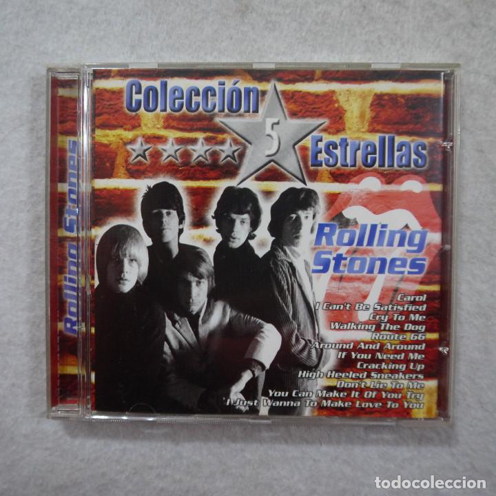 CDs de m&uacute;sica: COLECCI&Oacute;N 5 ESTRELLAS. ROLLING STONES - CD - Foto 1