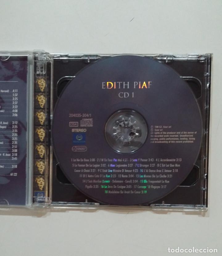 CDs de m&uacute;sica: EDITH PIAF. MILLENIUM COLLECTION. DOBLE CD. TDKCD25 - Foto 3