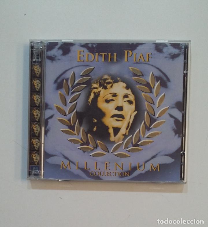 CDs de m&uacute;sica: EDITH PIAF. MILLENIUM COLLECTION. DOBLE CD. TDKCD25 - Foto 1