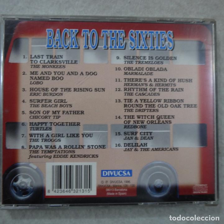 CDs de m&uacute;sica: BACK TO THE SIXTIES - 50 &Eacute;XITOS VOL. 1 - 1996 - Foto 2