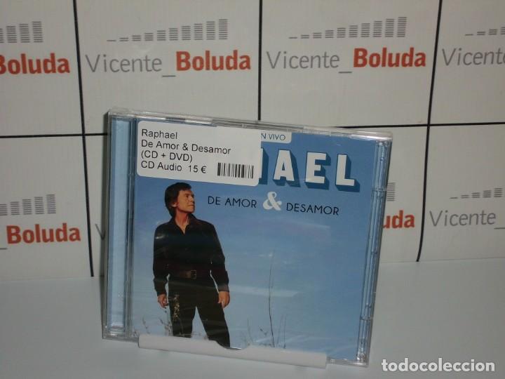 CDs de m&uacute;sica: Raphael De amor & desamor (CD + DVD)nuevo y precintado - Foto 1