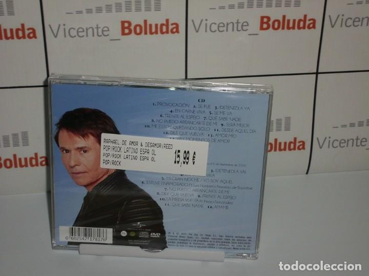 CDs de m&uacute;sica: Raphael De amor & desamor (CD + DVD)nuevo y precintado - Foto 2