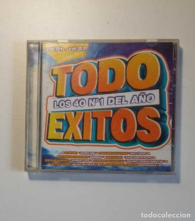 CDs de m&uacute;sica: Todo Exitos - Los 40. N&ordm; 1 Del A&ntilde;o - DOBLE CD. TDKCD24 - Foto 1