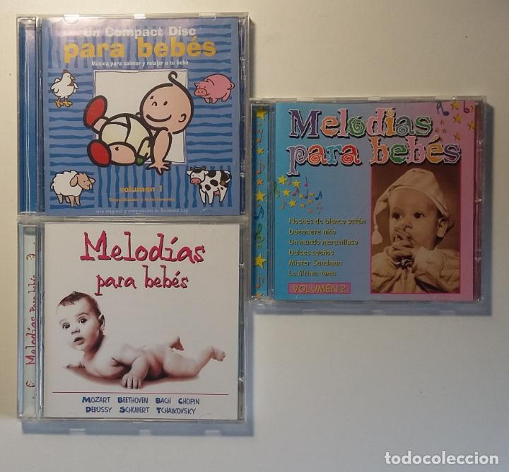 CDs de m&uacute;sica: MELODIAS PARA BEBES. TRIPLE CD. TDKCD26 - Foto 3