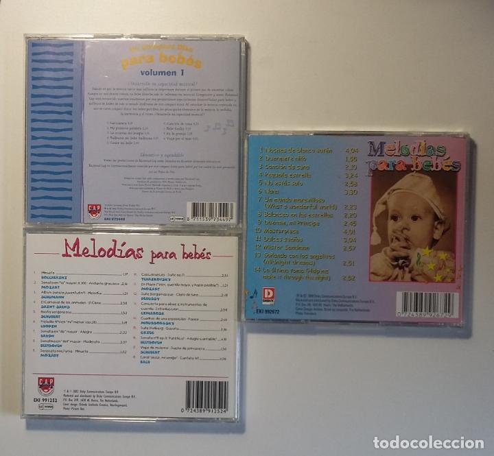 CDs de m&uacute;sica: MELODIAS PARA BEBES. TRIPLE CD. TDKCD26 - Foto 4
