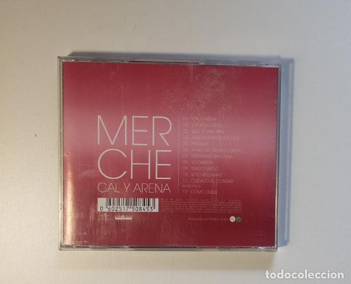 CDs de m&uacute;sica: Merche - Cal y Arena. CD. TDKCD24 - Foto 2