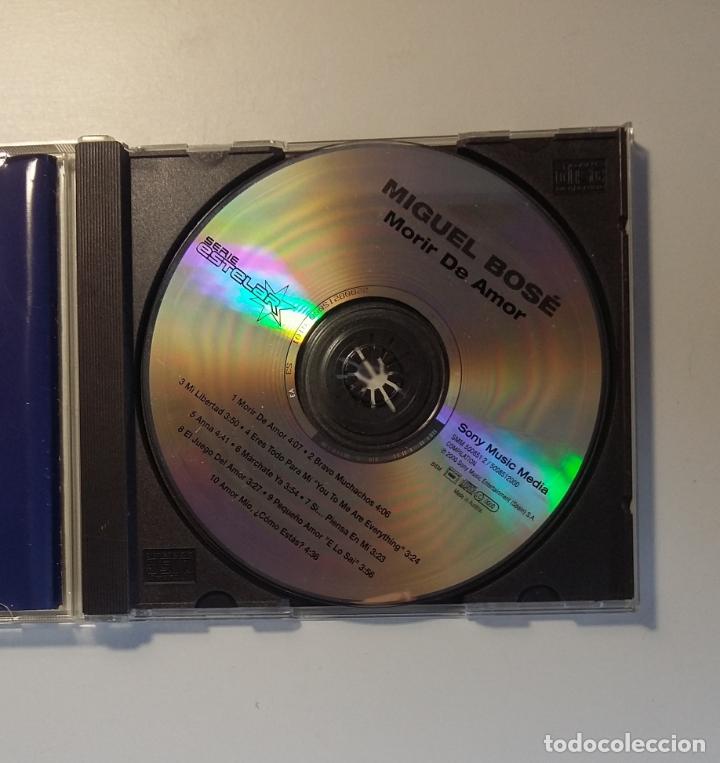 CDs de m&uacute;sica: Miguel Bos&eacute; - Morir De Amor. CD. TDKCD24 - Foto 3