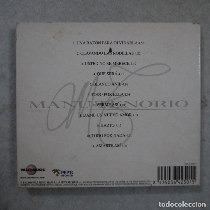 CDs de m&uacute;sica: MANU TENORIO - BLANCO A&Ntilde;IL - CD 2003 - Foto 2