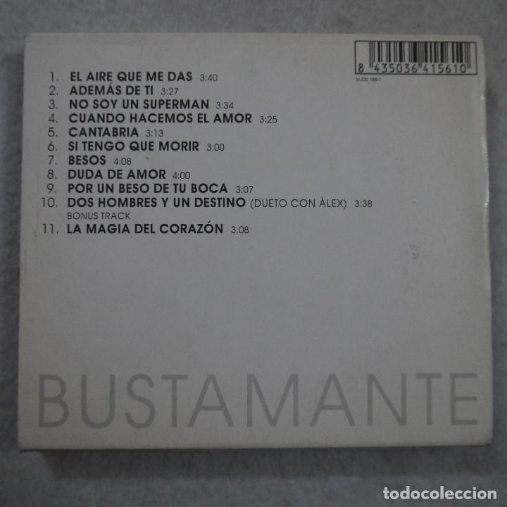 CDs de m&uacute;sica: DAVID BUSTAMENTE - DAVID BUSTAMENTE - CD 2002 - INCLUYE FUNDA DE CARTON+LIBRETO - Foto 2