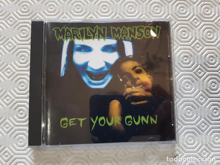 CDs de m&uacute;sica: CD MARILYN MANSON. GET YOUR GUNN - Foto 1