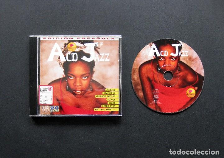 CDs de m&uacute;sica: Acid Jazz N&ordm; 7 &ndash; CD 1997 - Foto 1