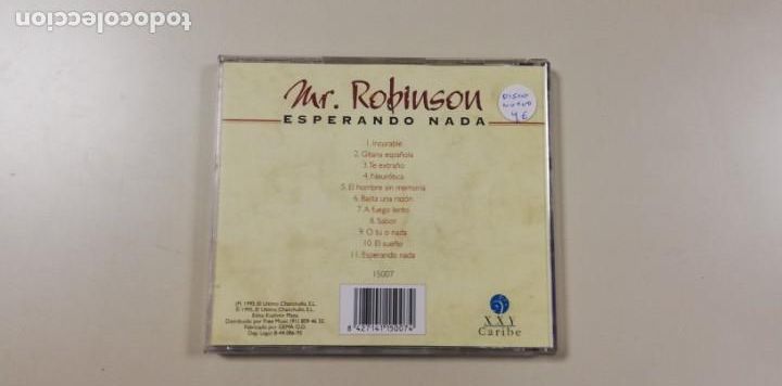 CDs de m&uacute;sica: Mr. Robinson - Esperando Nada (CD, Album) - Foto 2