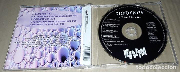 CDs de m&uacute;sica: CD MAXI - DIGIDANCE - THE HORN - 5 TRACKS - Foto 2