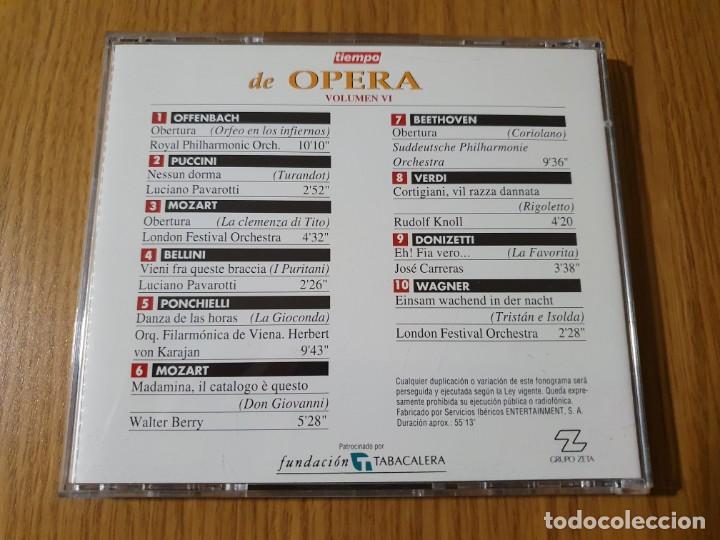 CDs de m&uacute;sica: Tiempo de Opera - 1 Cd - Foto 3