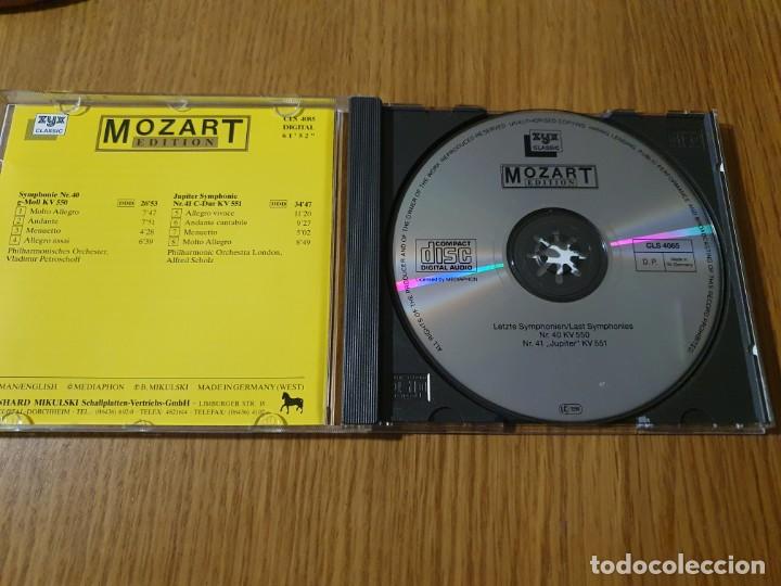 CDs de m&uacute;sica: Mozart - last Symphonies - 1 Cd - Foto 2