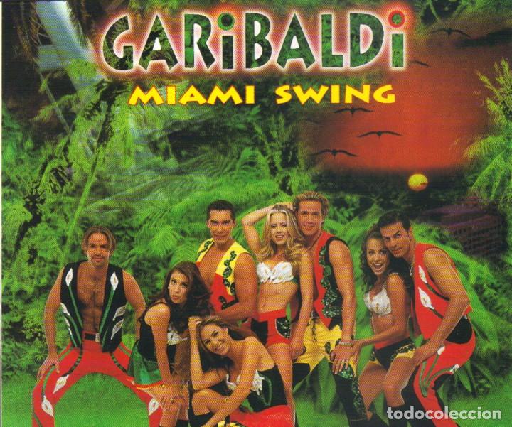 CDs de m&uacute;sica: GARIBALDI - MIAMI SWING CD SINGLE 1 TEMA 1996 SPAIN - Foto 1