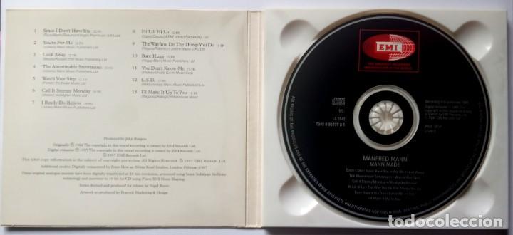 CDs de m&uacute;sica: MANFRED MANN - mann made - UK CD DIGIPAK 1996 - EMI - Foto 2