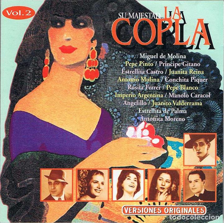 Music CDs: Su Majestad La Copla Vol. 2. CD