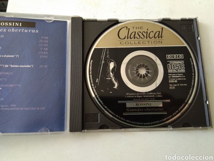 CDs de m&uacute;sica: CD ROSSINI GRANDES OBERTURAS - Foto 2