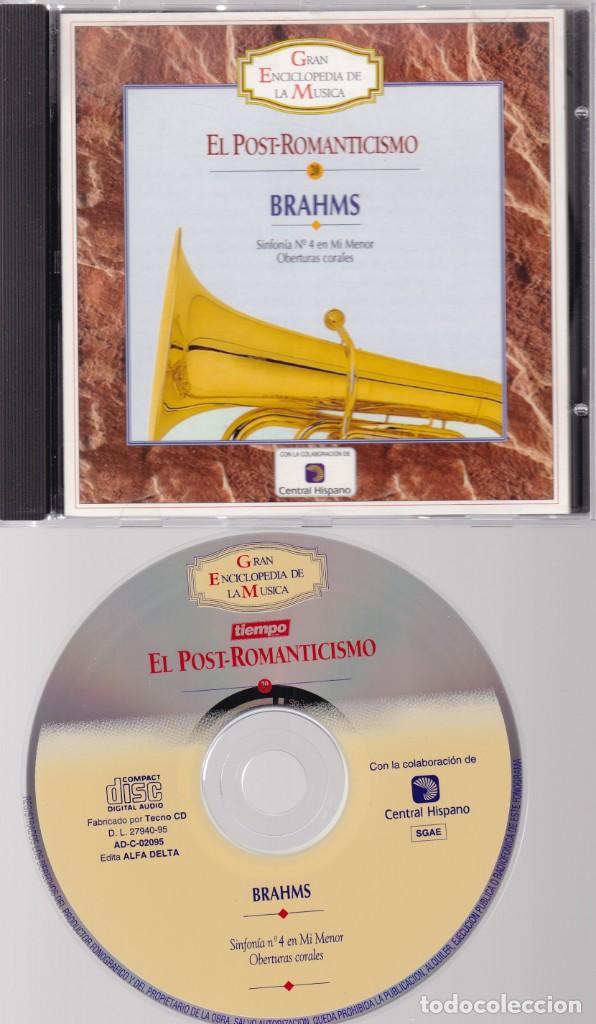 CDs de m&uacute;sica: G.E.M. N&ordm; 20 - EL POST ROMANTICISMO - BRAHMS - 1995 - Foto 1