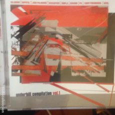 CDs de Música: UNDERHILL COMPILATION VOL.1-DELOREAN-PN-MOKSHA-MAPLE-UZIEL-KIDSOFREE-JOHN PALMOORE-TWENTYINCHBURIAL. Lote 199726083