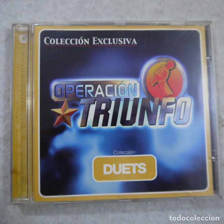 CDs de m&uacute;sica: OPERACI&Oacute;N TRIUNFO (OT1) - COLECCI&Oacute;N DUETS - CD 2002 - Foto 1