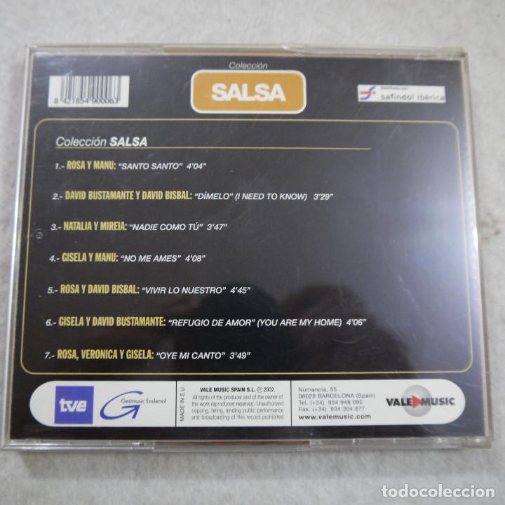 CDs de m&uacute;sica: OPERACI&Oacute;N TRIUNFO (OT1) - COLECCI&Oacute;N SALSA - CD 2002 - Foto 2