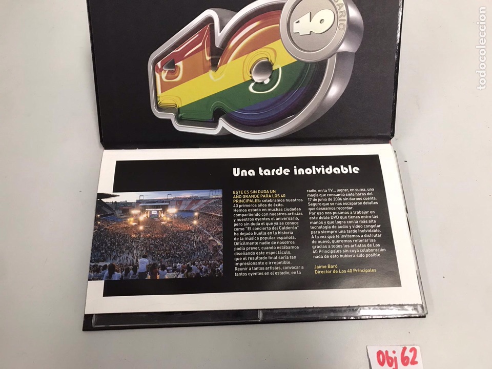 CDs de m&uacute;sica: Los n 1 de los 40 en concierto - Foto 2