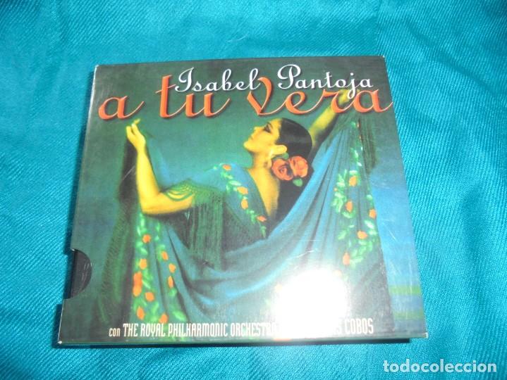 CDs de m&uacute;sica: ISABEL PANTOJA. A TU VERA , UNIVERSAL, 2007. CD DIGIPACK. IMPECABLE. - Foto 1