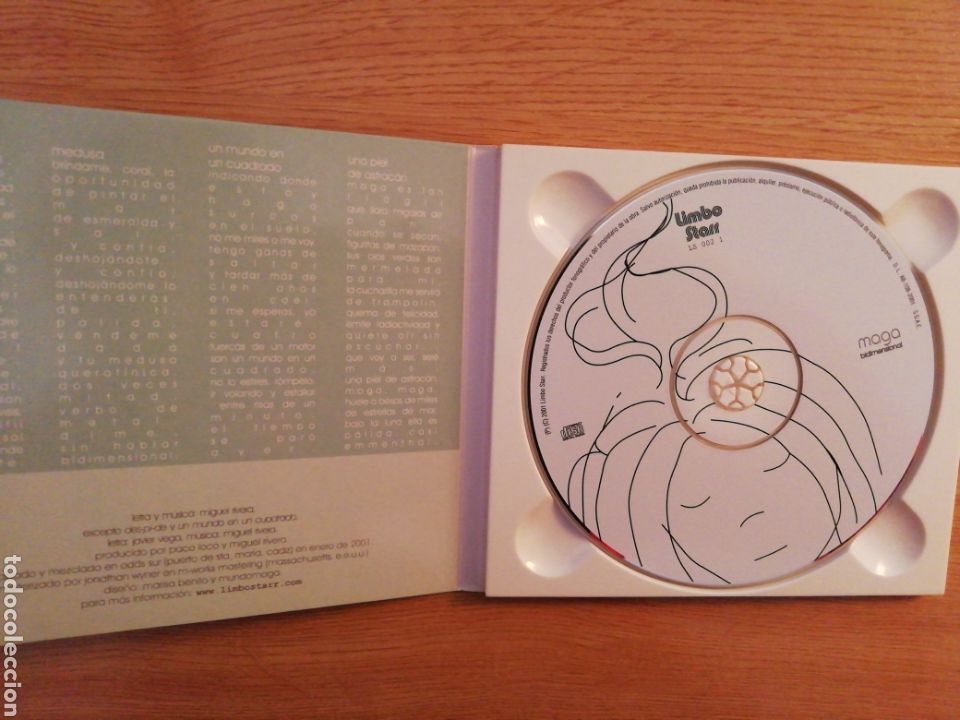 CDs de m&uacute;sica: Maga. Bidimensional. Limbo Starr, Spain 2001. - Foto 3