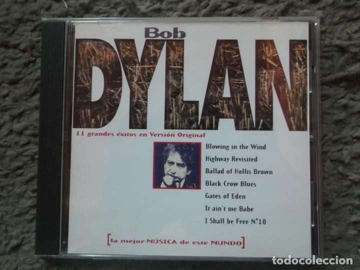 CDs de m&uacute;sica: BOB DYLAN-11 GRANDES EXITOS EN VERSION ORIGINAL - Foto 1