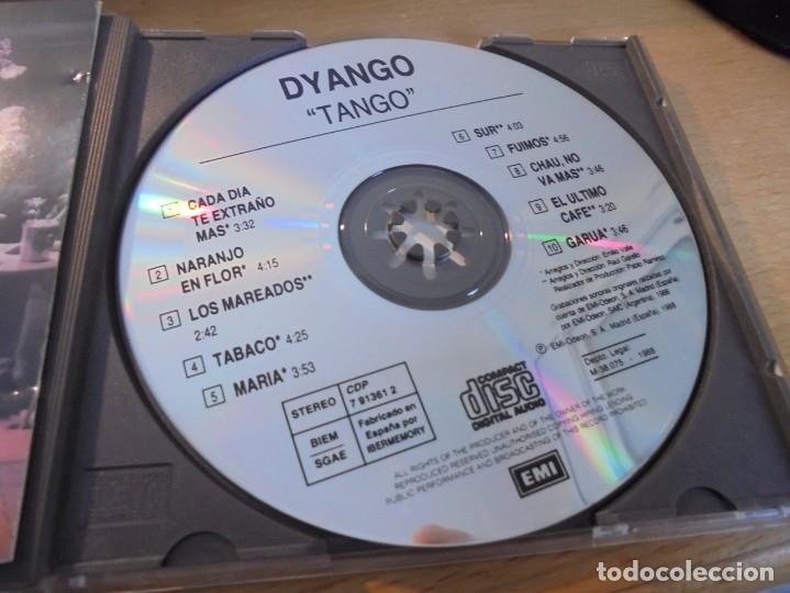 CDs de m&uacute;sica: RAR CD. DYANGO. TANGO. 1988 - Foto 2