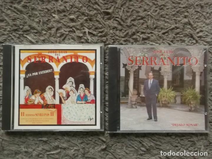 Music CDs: 2 CDS DE JOSE LUIS DEL SERRANITO-UNO DE ELLOS PRECINTADO