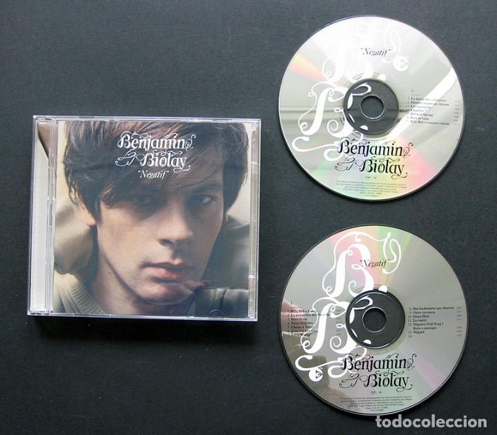 CDs de m&uacute;sica: Benjamin Biolay &ndash; N&eacute;gatif &ndash; 2 x CD 2003 - Foto 1