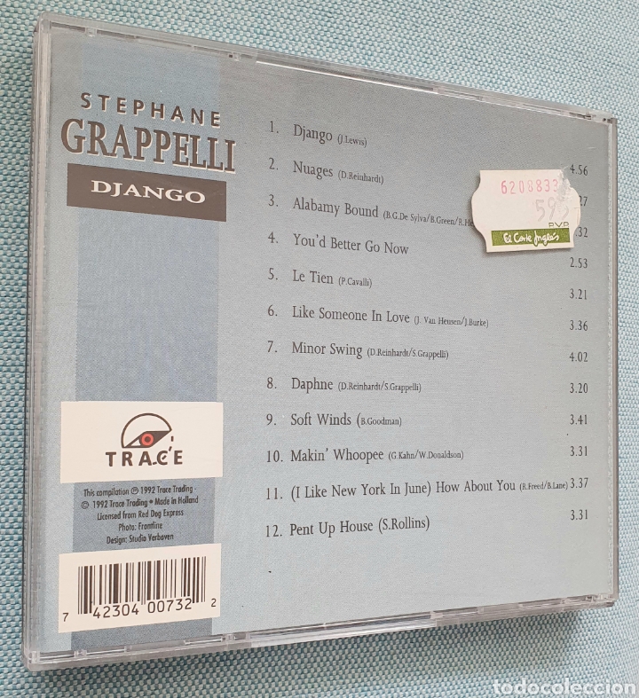 CDs de m&uacute;sica: STEPHANE GRAPELLI. THE WORLD OF. DJANGO. CD - Foto 2