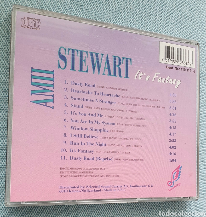 CDs de m&uacute;sica: AMII STEWART. ITS FANTASY.CD - Foto 2