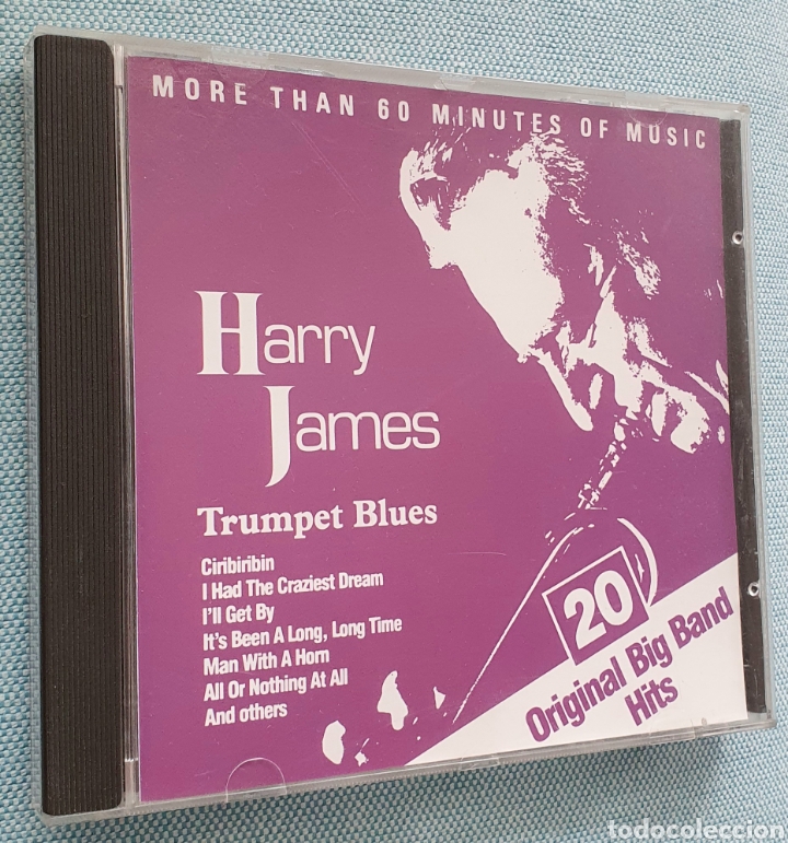 CDs de M&uacute;sica: HARRY JAMES.TRUMPET BLUES.20 ORIGINAL BIG BAND HITS. ED.WEST GERMANY.CD