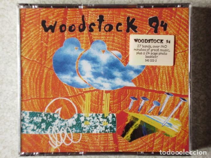 CDs de m&uacute;sica: WOODSTOCK 94...DOBLE CD...COMPLETO CON 2 LIBRETOS - Foto 1