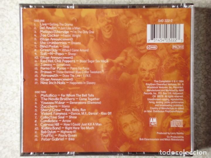 CDs de m&uacute;sica: WOODSTOCK 94...DOBLE CD...COMPLETO CON 2 LIBRETOS - Foto 2