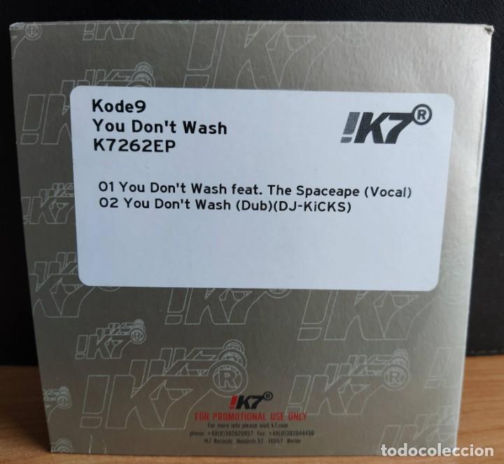 CDs de m&uacute;sica: Kode9 - You Dont Wash (CD) Studio !K7 K7262EP - Foto 2