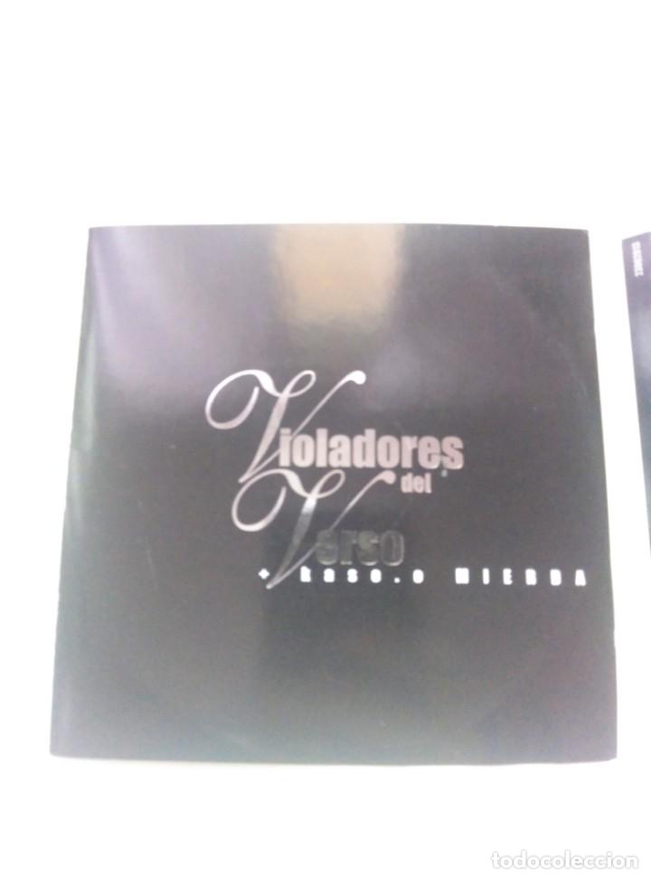 CDs de m&uacute;sica: CD VIOLADORES DEL VERSO + KASE O, MIERDA - Foto 1