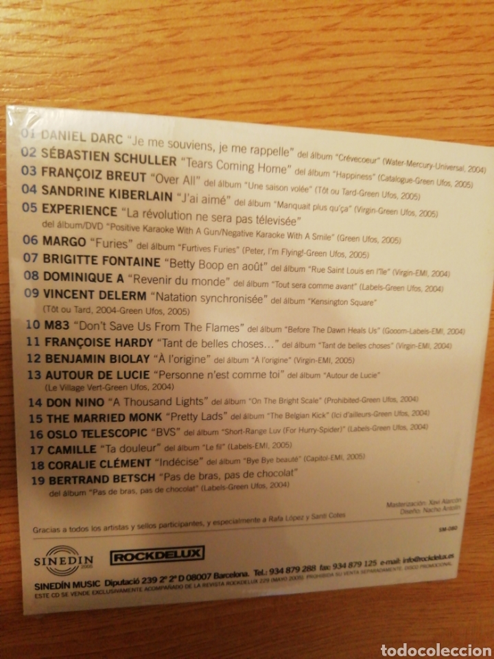 CDs de m&uacute;sica: Mayo franc&eacute;s. 2005. Precintado. - Foto 2