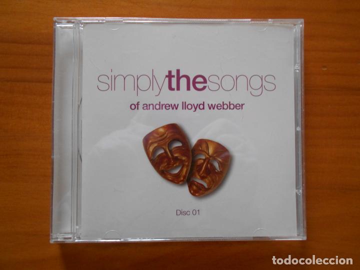 CD de M&uacute;sica: CD SIMPLY THE SONGS OF ANDREW LLOYD WEBBER - DISC 01 (3B)
