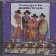 CDs de Música: BRONCO / HOMENAJE A LOS GRANDES GRUPOS / 1996 ARIOLA BMG CD MEXICO ¡¡¡PRECINTADO!!!. Lote 200352615