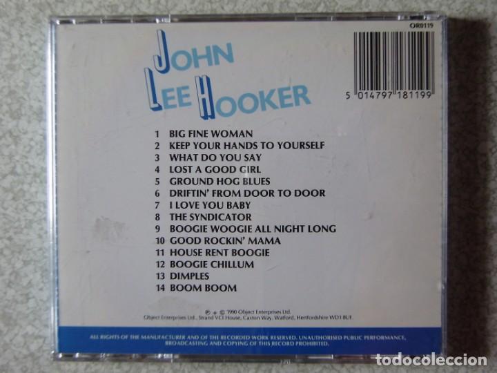 CDs de m&uacute;sica: JOHN LEE HOOKER.PEDIDO MINIMO 5&euro;... - Foto 2