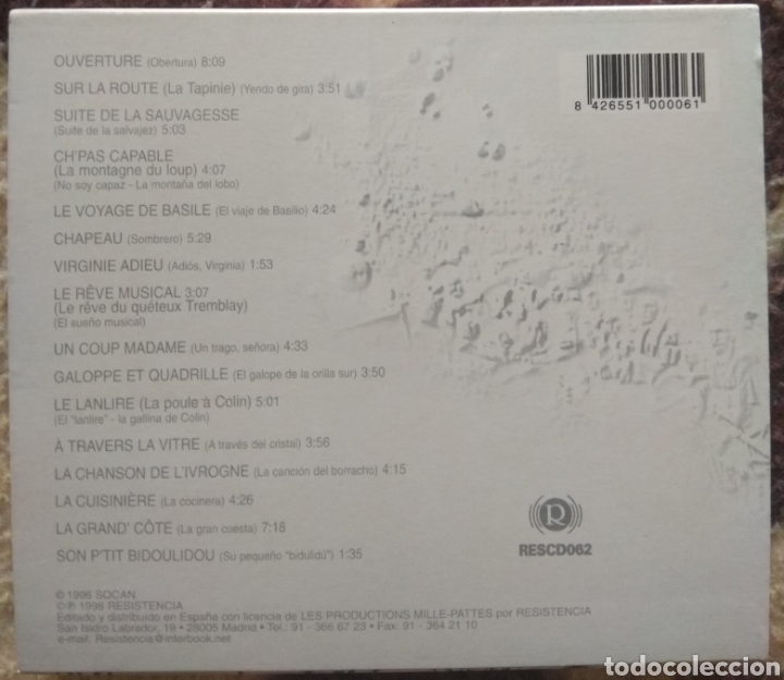 CDs de m&uacute;sica: La Bottine Souriante&nbsp;&lrm;&ndash;&nbsp;En Spectacle - Foto 2