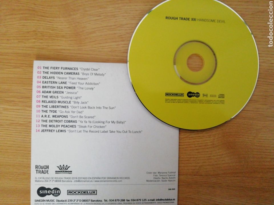 CDs de m&uacute;sica: Handsome Devil. Rough Trade XXI. - Foto 2