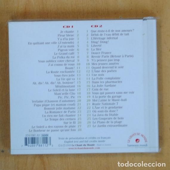 CDs de m&uacute;sica: CHARLES TRENET - LE SIECLE D&acute;OR - 2 CD - Foto 2