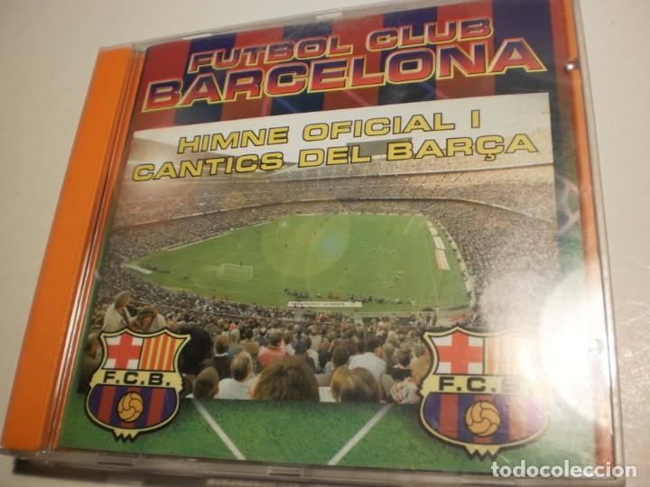 Musik-CDs: cd futbol club barcelona. himne oficial I c&agrave;ntics del bar&ccedil;a. 14 temes disky 1998 (seminou)